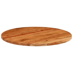 vidaXL Table Top Ø90x3.8 cm Round Solid Wood Acacia