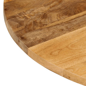 vidaXL Table Top Ø 50x2.5 cm Round Solid Wood Mango