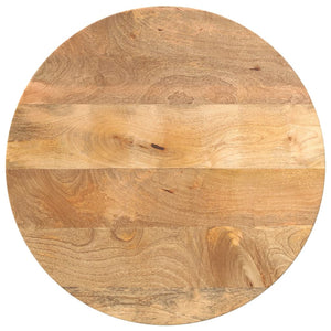 vidaXL Table Top Ø 60x2.5 cm Round Solid Wood Mango