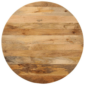 vidaXL Table Top Ø 70x3.8 cm Round Solid Wood Mango