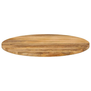 vidaXL Table Top Ø 70x3.8 cm Round Solid Wood Mango