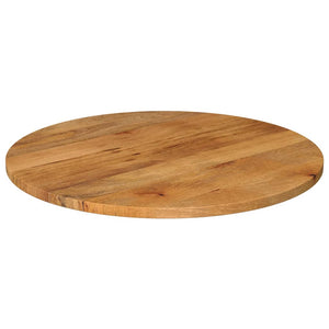 vidaXL Table Top Ø 80x3.8 cm Round Solid Wood Mango