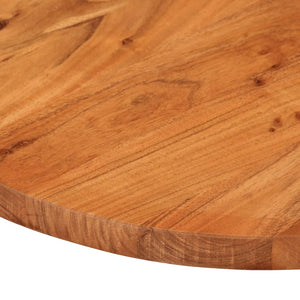 vidaXL Table Top 80x40x2.5 cm Oval Solid Wood Acacia