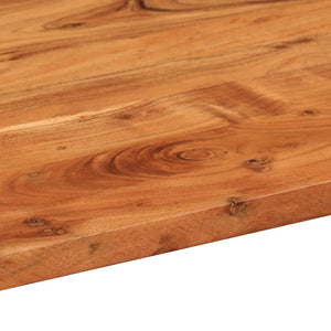 vidaXL Table Top 80x40x2.5 cm Oval Solid Wood Acacia