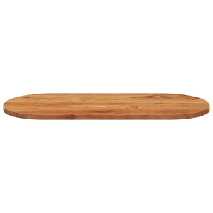 vidaXL Table Top 90x40x2.5 cm Oval Solid Wood Acacia