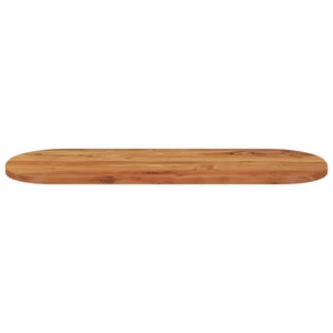 vidaXL Table Top 110x40x2.5 cm Oval Solid Wood Acacia