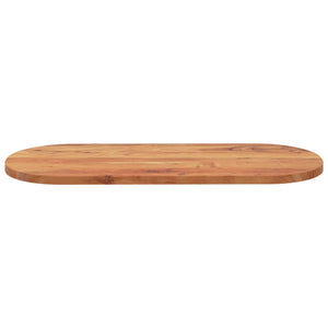 vidaXL Table Top 100x40x3.8 cm Oval Solid Wood Acacia