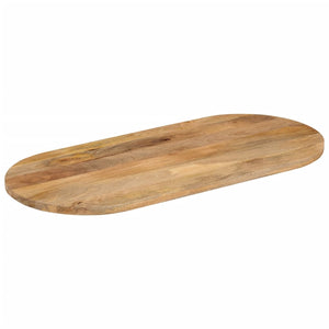 vidaXL Table Top 110x40x2.5 cm Oval Solid Wood Mango