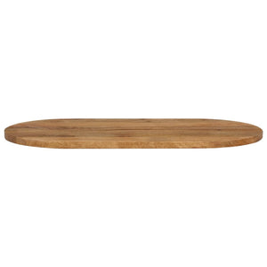 vidaXL Table Top 100x40x3.8 cm Oval Solid Wood Mango