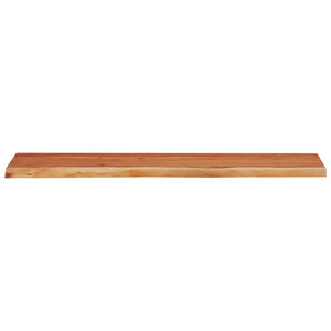 vidaXL Wall Shelf 40x20x2.5 cm Rectangular Solid Wood Acacia Live Edge