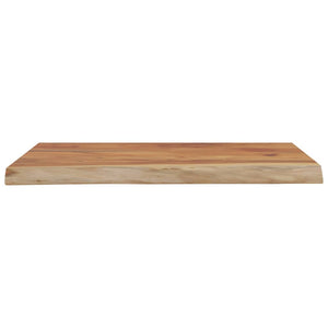 vidaXL Wall Shelf 40x30x2.5 cm Rectangular Solid Wood Acacia Live Edge