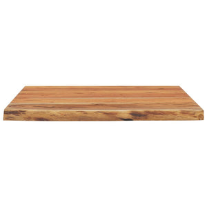 vidaXL Wall Shelf 40x40x2.5 cm Square Solid Wood Acacia Live Edge