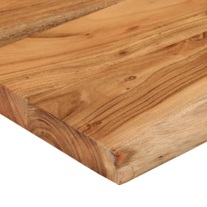 vidaXL Table Top 90x40x2.5 cm Rectangular Solid Wood Acacia Live Edge