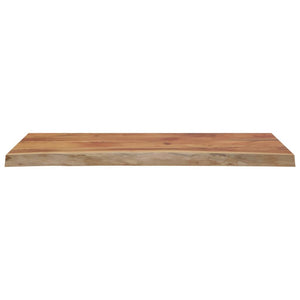 vidaXL Table Top 100x40x2.5 cm Rectangular Solid Wood Acacia Live Edge