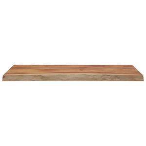 vidaXL Table Top 110x40x2.5 cm Rectangular Solid Wood Acacia Live Edge