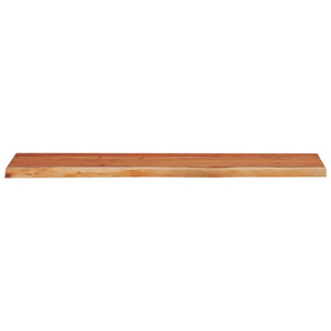 vidaXL Table Top 120x40x2.5 cm Rectangular Solid Wood Acacia Live Edge