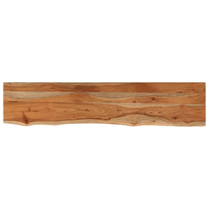 vidaXL Table Top 180x40x2.5 cm Rectangular Solid Wood Acacia Live Edge