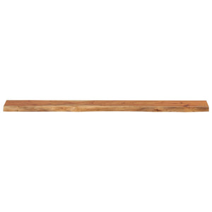 vidaXL Wall Shelf 160x20x3.8 cm Rectangular Solid Wood Acacia Live Edge