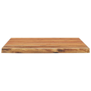 vidaXL Wall Shelf 40x40x3.8 cm Square Solid Wood Acacia Live Edge