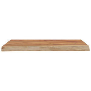 vidaXL Wall Shelf 50x40x3.8 cm Rectangular Solid Wood Acacia Live Edge