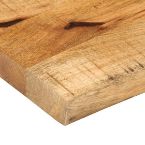 vidaXL Table Top 40x20x2.5 cm Live Edge Solid Wood Rough Mango