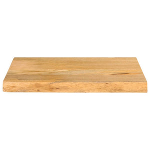 vidaXL Table Top Live Edge 40x20x2.5 cm Solid Wood Mango