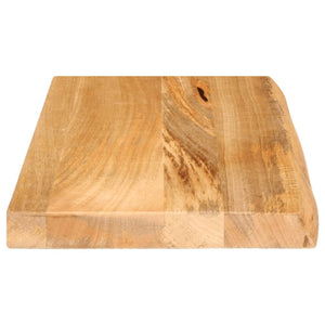 vidaXL Table Top Live Edge 40x20x2.5 cm Solid Wood Mango