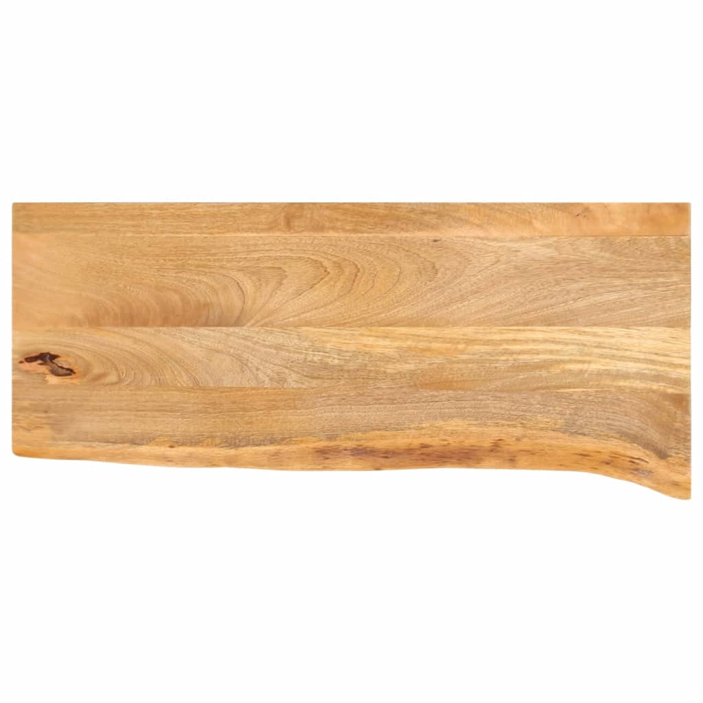 vidaXL Table Top Live Edge 70x20x2.5 cm Solid Wood Mango