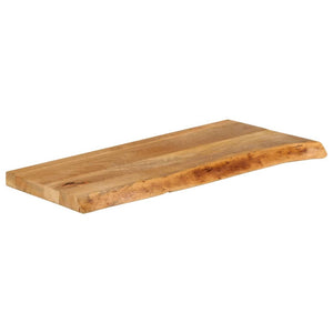 vidaXL Table Top Live Edge 70x20x2.5 cm Solid Wood Mango