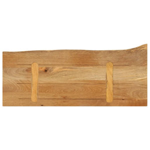 vidaXL Table Top Live Edge 70x20x2.5 cm Solid Wood Mango