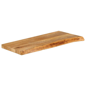 vidaXL Table Top Live Edge 80x20x2.5 cm Solid Wood Mango