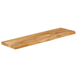 vidaXL Table Top Live Edge 100x20x2.5 cm Solid Wood Mango