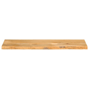 vidaXL Table Top Live Edge 100x20x2.5 cm Solid Wood Mango