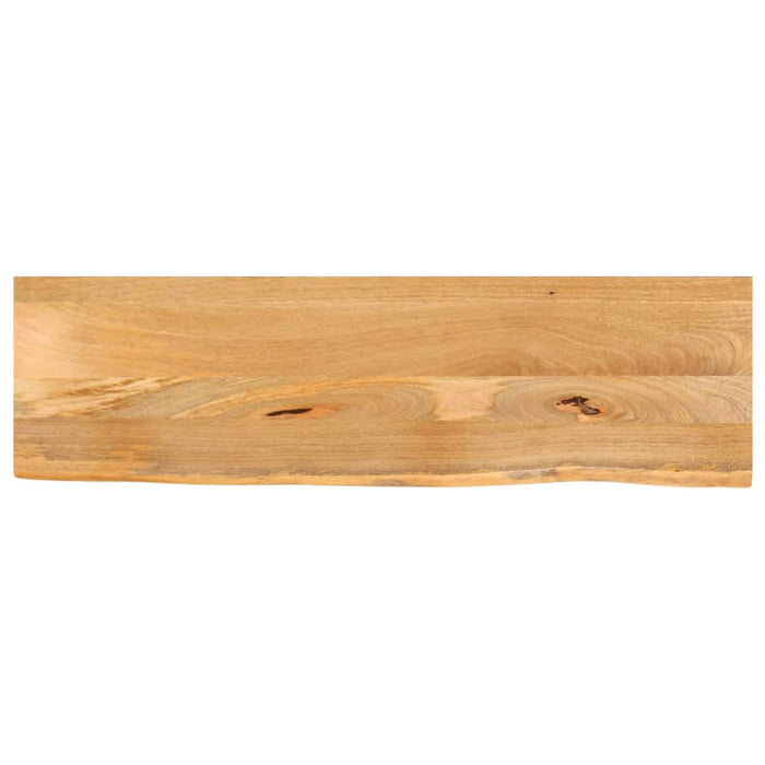 vidaXL Table Top Live Edge 110x20x2.5 cm Solid Wood Mango