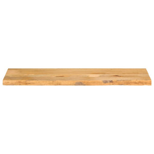 vidaXL Table Top Live Edge 120x20x2.5 cm Solid Wood Mango