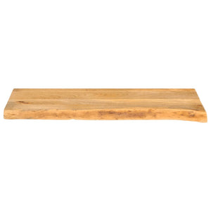 vidaXL Table Top Live Edge 70x30x2.5 cm Solid Wood Mango