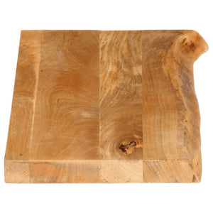 vidaXL Table Top Live Edge 140x30x2.5 cm Solid Wood Mango