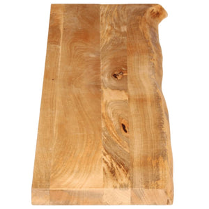 vidaXL Table Top Live Edge 160x30x2.5 cm Solid Wood Mango