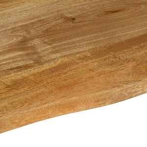 vidaXL Table Top Live Edge 40x40x2.5 cm Solid Wood Mango