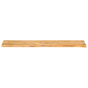 vidaXL Table Top Live Edge 140x40x2.5 cm Solid Wood Mango