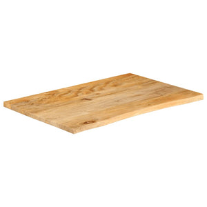 vidaXL Table Top Live Edge 70x60x2.5 cm Solid Wood Mango