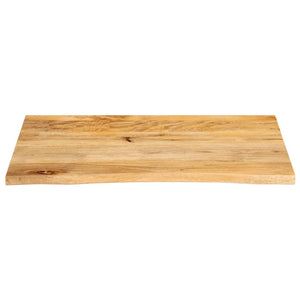 vidaXL Table Top Live Edge 70x60x2.5 cm Solid Wood Mango