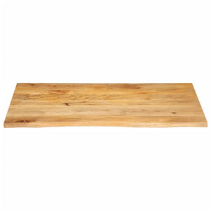 vidaXL Table Top Live Edge 100x60x2.5 cm Solid Wood Mango