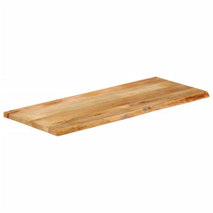 vidaXL Table Top Live Edge 140x60x2.5 cm Solid Wood Mango