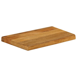 vidaXL Table Top Live Edge 40x20x2.5 cm Solid Wood Mango