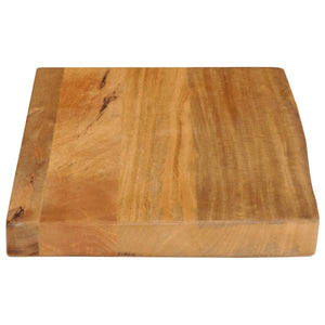 vidaXL Table Top Live Edge 40x20x2.5 cm Solid Wood Mango