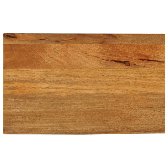 vidaXL Table Top Live Edge 50x20x2.5 cm Solid Wood Mango