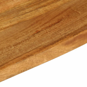 vidaXL Table Top Live Edge 50x20x2.5 cm Solid Wood Mango