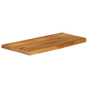 vidaXL Table Top Live Edge 70x20x2.5 cm Solid Wood Mango