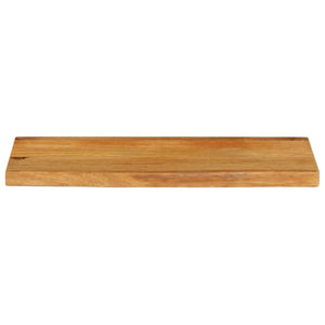 vidaXL Table Top Live Edge 70x20x2.5 cm Solid Wood Mango